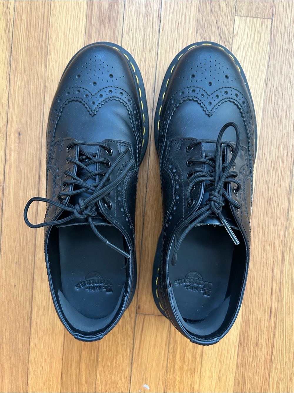 Dr. Martens Black Lace-Up Shoes Size 7 women’s